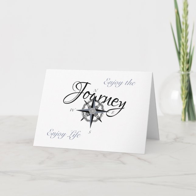 Carte de fin d'études - Profitez du voyage - Profi (Devant)