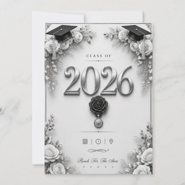 Carte de fin d'études promotion 2026 (Devant)
