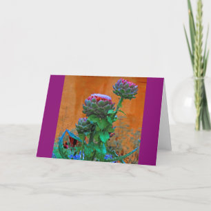 Carte de Fleur d'Artichaut