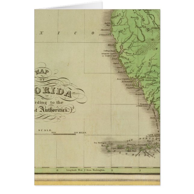 Carte de Floride (Devant)