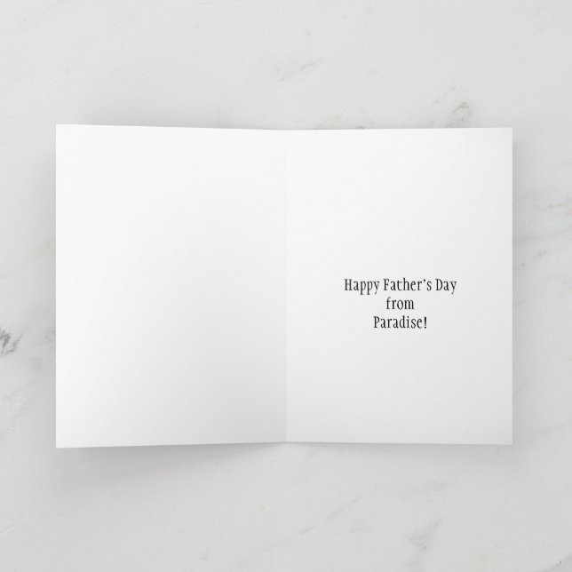 Carte de Floride - Fête des Pères (Intérieur)