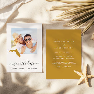 Carte de Floride Mariage photo Enregistrer la cart