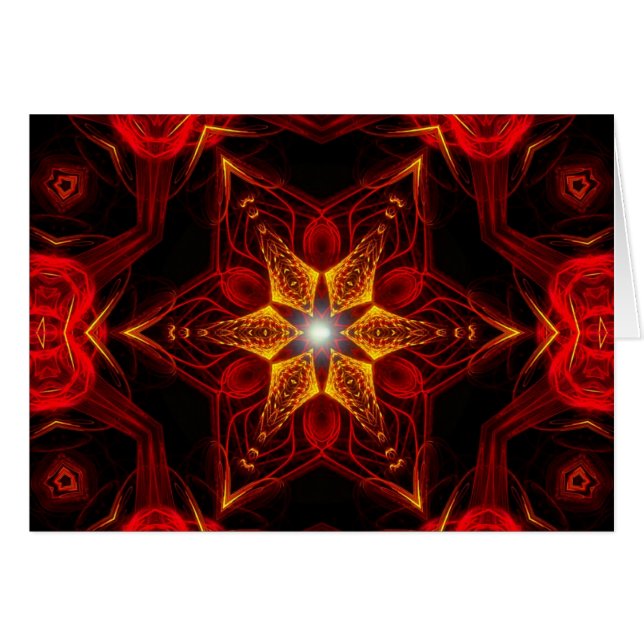 Carte de FRACTa REDSTAR (Devant horizontal)