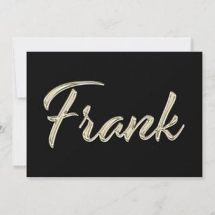 Carte de Frank White Gold