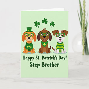 Carte de frère de demi-frère pour la Saint-Patrick