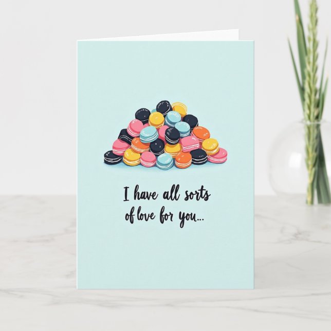 Carte de friandises pour la fête des pères (Devant)