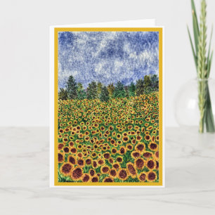 Carte "de galaxie de tournesol"