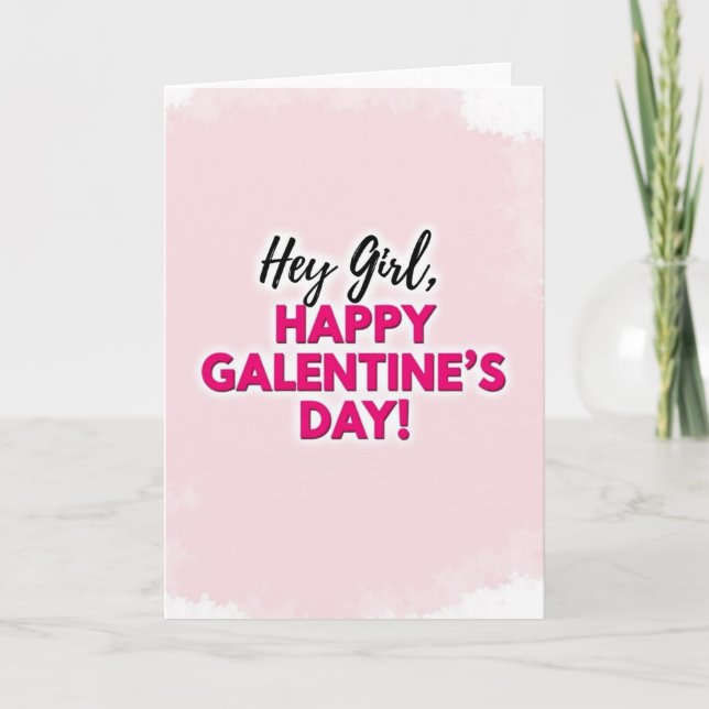 Carte de Galentines pour la meilleure amie (Devant)