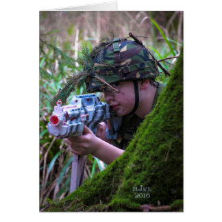 Carte de garçon de Nerf