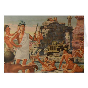 Carte de garçons de corps de réservoir