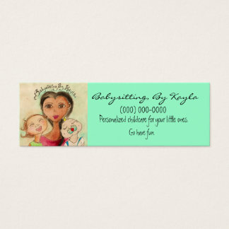 Carte de garde d'enfants/Baby sitting