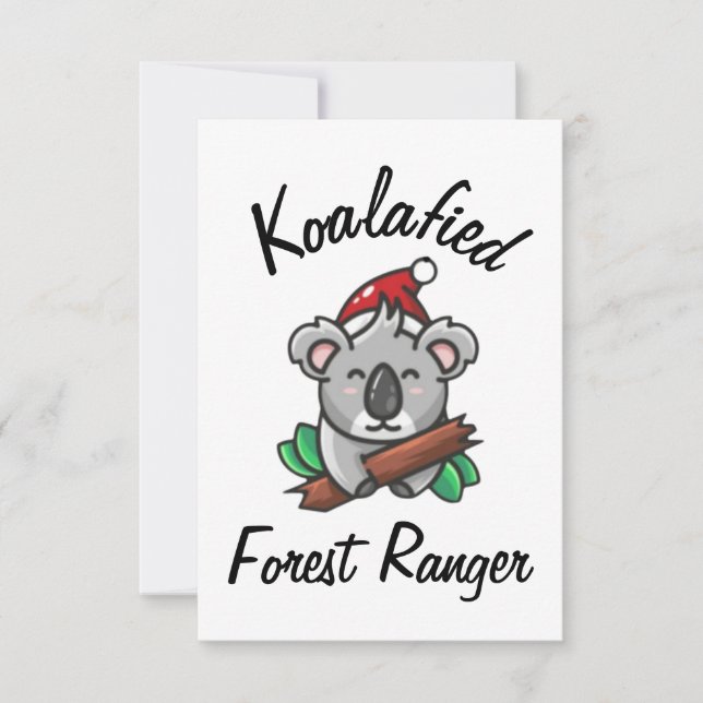 Carte de garde forestier koalifié (Devant)