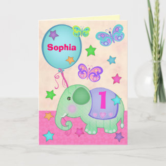 Carte de gâteau d'anniversaire personnalisée pour