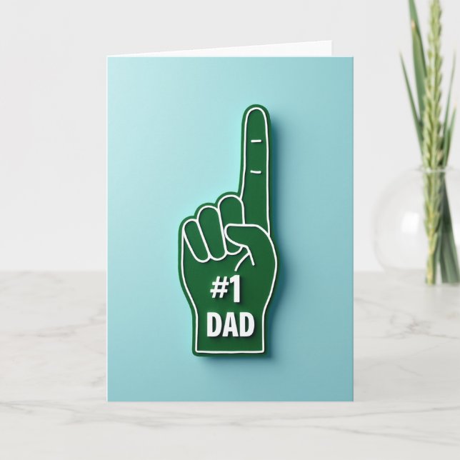 Carte de geste Verdant 1 Papa (Devant)