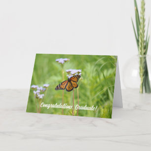 Carte de graduation Monarch Butterfly