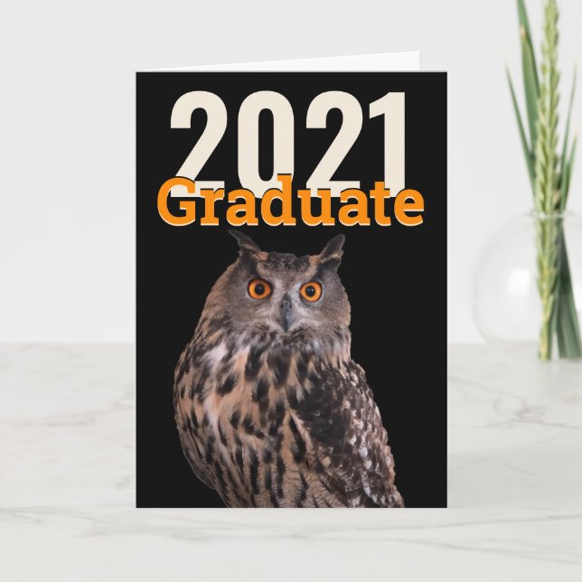Carte de graduation personnalisable (Devant)
