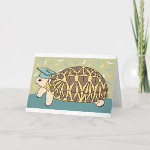 Carte de graduation Star Tortoise personnalisable