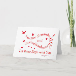 Carte de gratitude