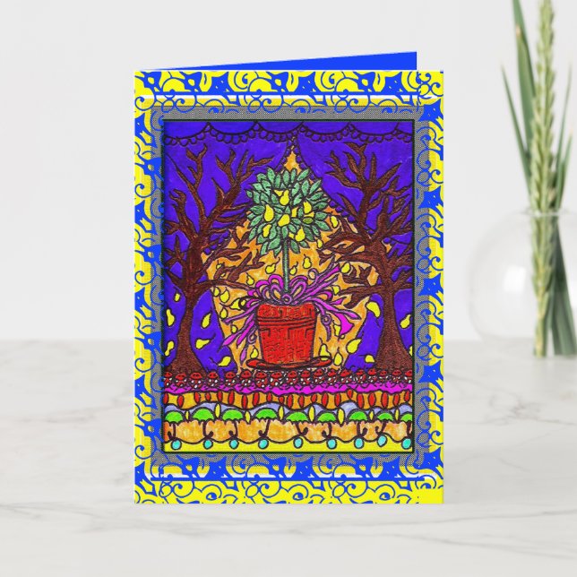 CARTE DE GRECE "PEAR TREE" (Devant)