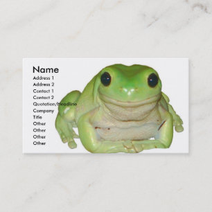 Carte de grenouille