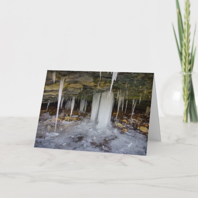 Carte de grotte congelée (Devant)
