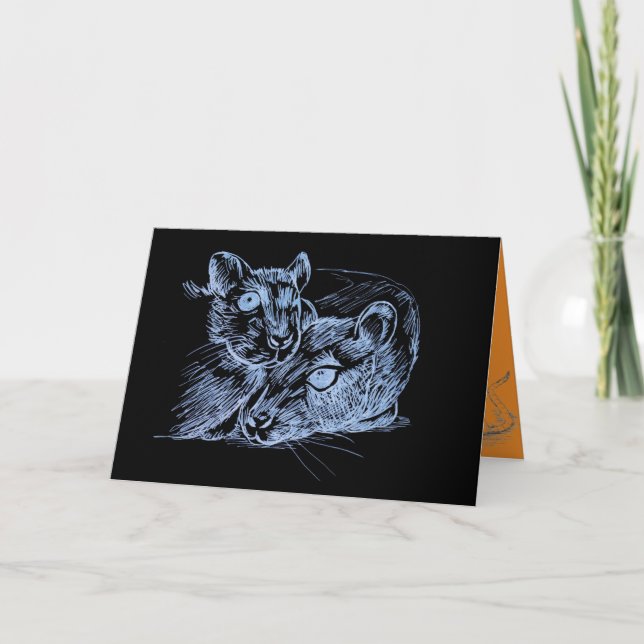 Carte de Halloween (Devant)