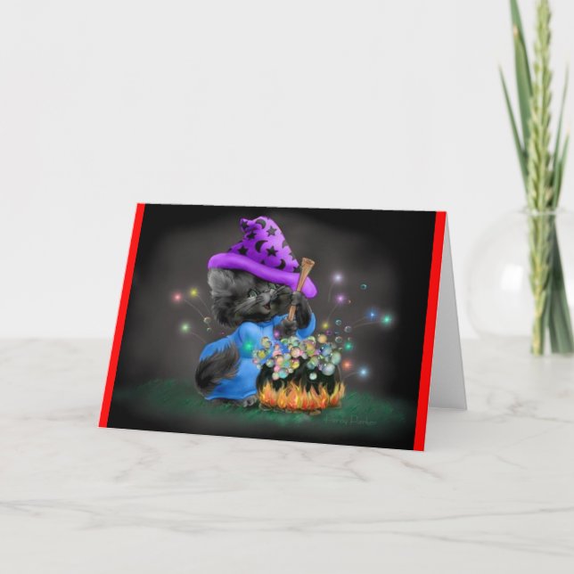 CARTE DE HALLOWEEN (Devant)