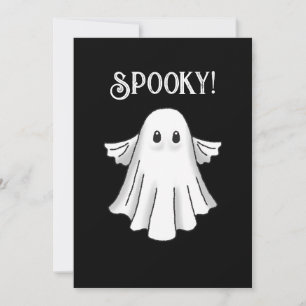 Carte de Halloween Joyeuse et Effrayante