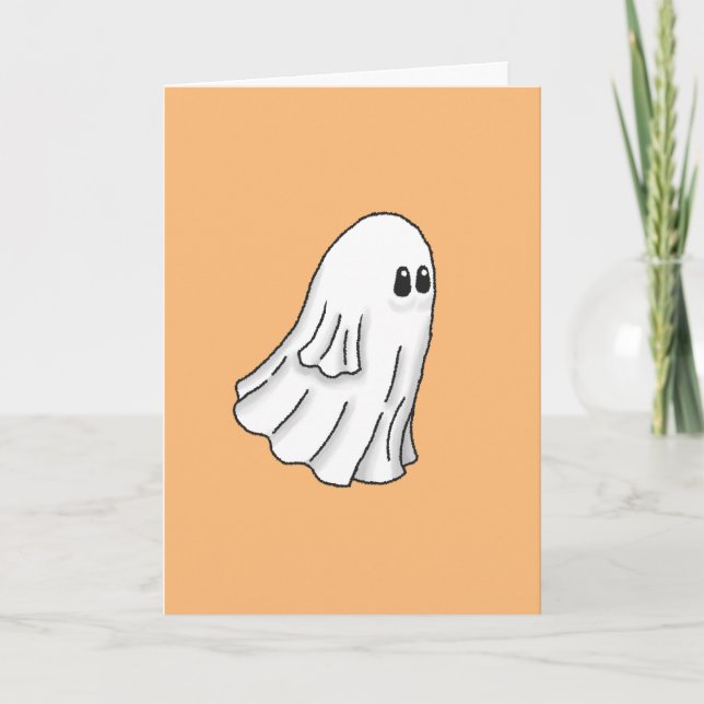 Carte de Halloween Joyeuse et Effrayante (Devant)
