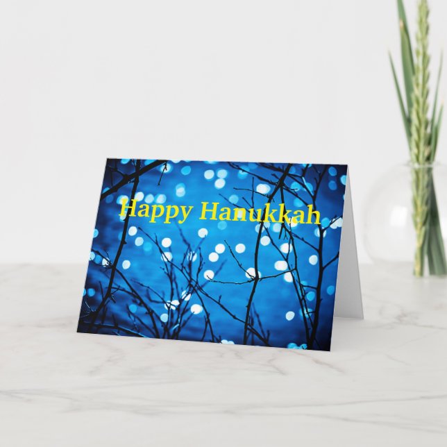 Carte de Hanukkah (Devant)