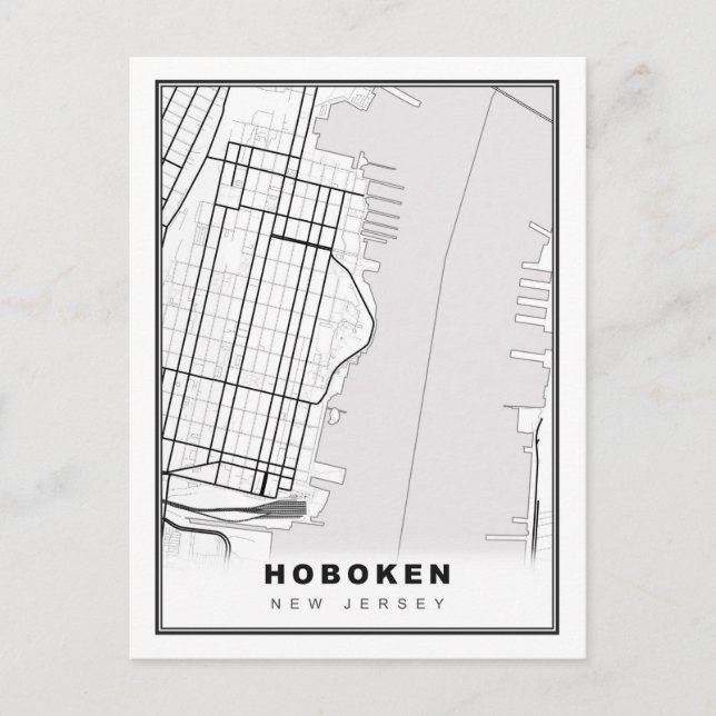 Carte de Hoboken (Devant)
