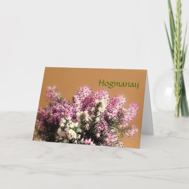 Carte de "Hogmanay" (Devant)