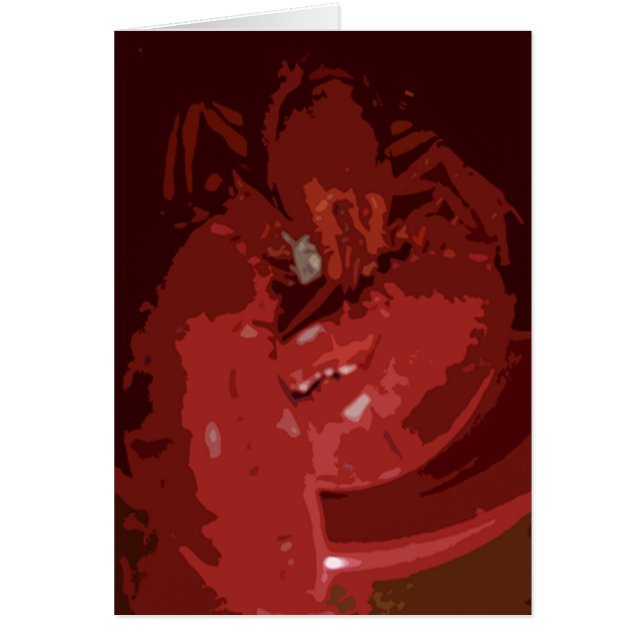 Carte de homard (Devant)