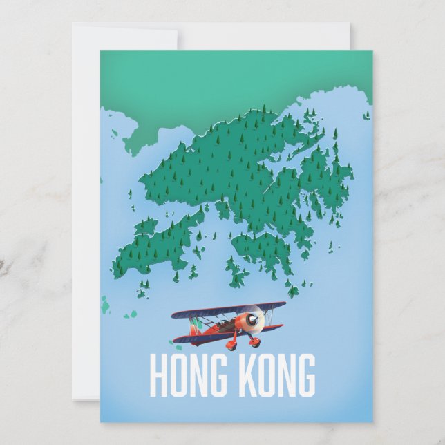 Carte de Hong Kong (Devant)