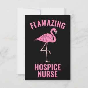 Carte de infirmière en soins palliatifs Flamazing