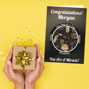 Carte de Jalon de Sobriété Personnalisée - Amateur