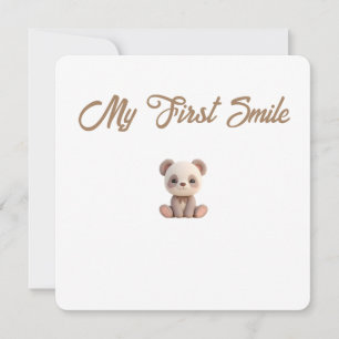 Carte de jalons de bébé Little Forest Friends – Mo