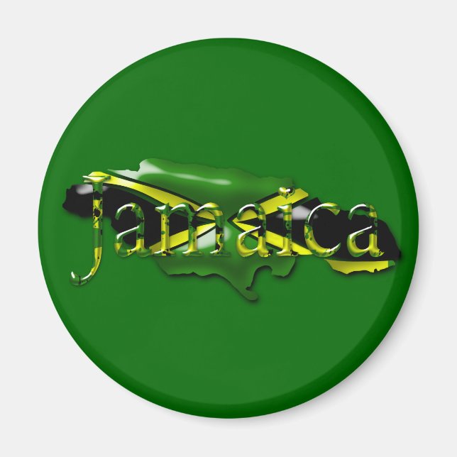 Carte de Jamaica Magnet (Devant)