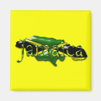 Carte de Jamaica Magnet