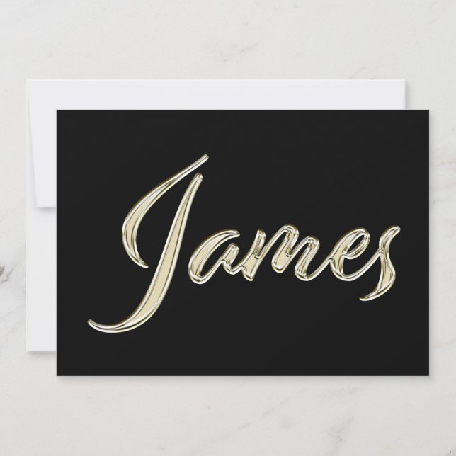 Carte de James White Gold (Devant)
