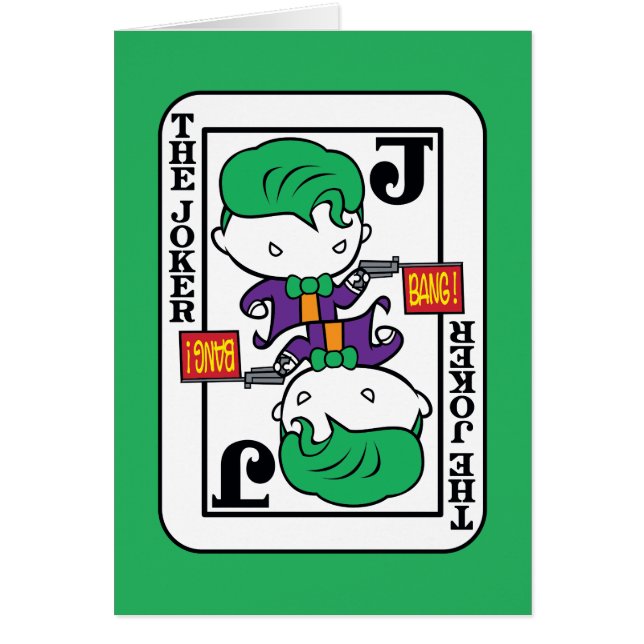 Carte de jeu Chibi Joker (Devant)