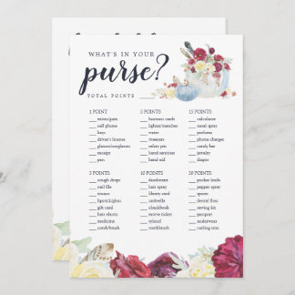 Carte de jeu Citrouille à deux côtés de la Fête de