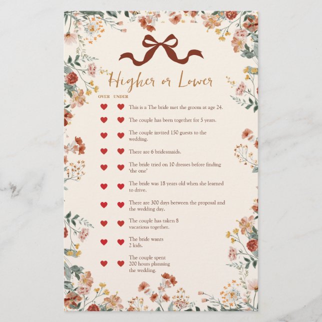 Carte de jeu Coquette Berry in Love Over ou Under (Devant)