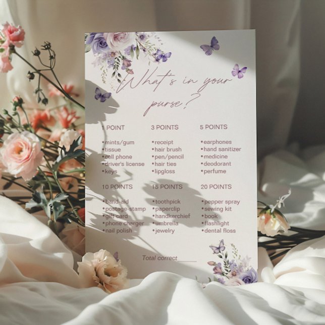 Carte de jeu de Baby Shower Mariage Qu'est-ce qu'i (Créateur téléchargé)