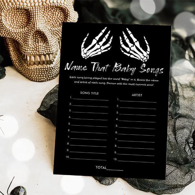 Carte de jeu de chansons pour bébé à nommer Baby S (Créateur téléchargé)