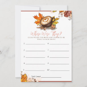 Carte de jeu de Fête des mariées d'Amour Espresso 