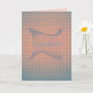 Carte de jeu de puzzle ensemble complète remplie