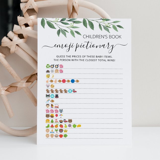 Carte de jeu Emoji Pictionary du livre pour enfant (Créateur téléchargé)