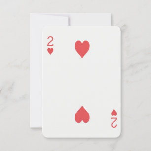Carte de jeu en or pour mariage à Las Vegas