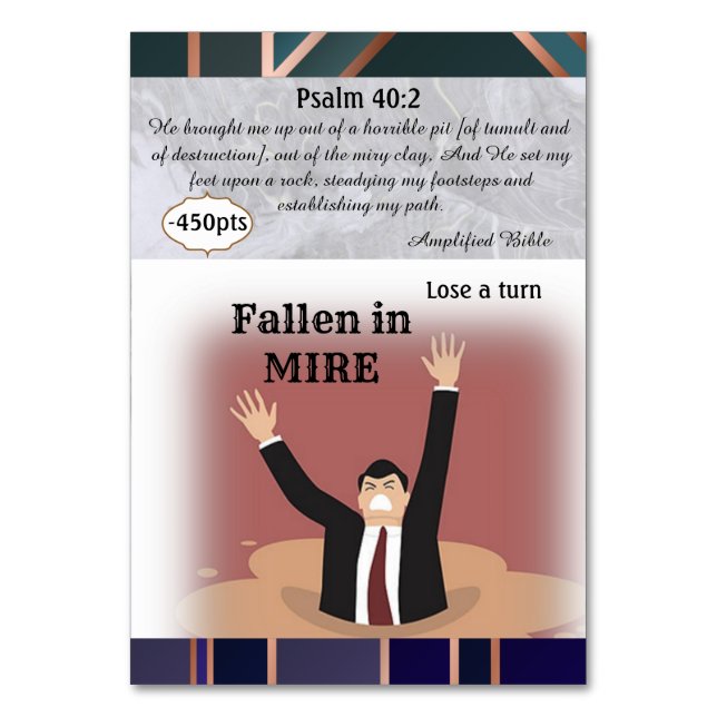 Carte de jeu Fallen Mire (Dos)
